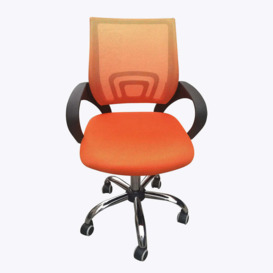 Tate Mesh Back Office Chair Orange