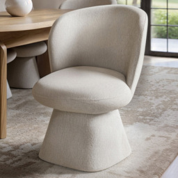SOLACE+CO Aiko White Dining Chair
