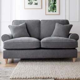 The Victoria 2 Seater Charcoal Sofa