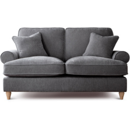 The Victoria 2 Seater Charcoal Sofa - thumbnail 2