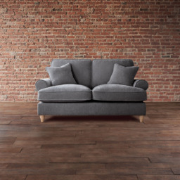 The Victoria 2 Seater Charcoal Sofa - thumbnail 3