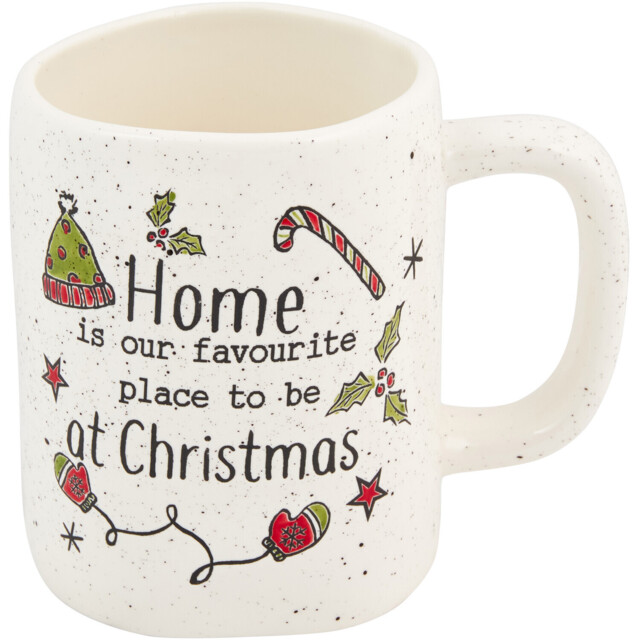 Stone White Christmas Mug - image 1