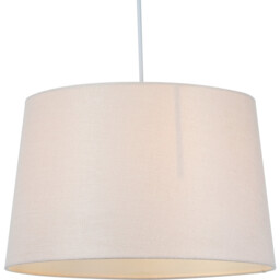 Cream Tapered Lamp Shade 35cm - thumbnail 2