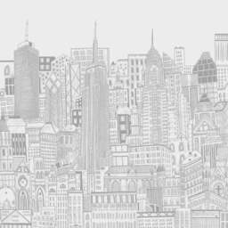 Superfresco Easy City Sketch Wall Mural - thumbnail 2