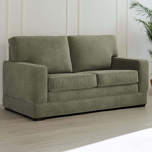 Jay-Be Urban 2 Seater Cosy Chenille Hedge Sofa Bed with e-Pocket Mattress - image 1