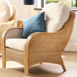 Desser Furniture Centurion Cotton Cream Rattan Chair