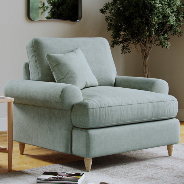 Clara Faro 10 Blue Agmamito Armchair - image 1
