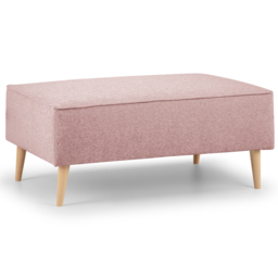 Opry Faro Soft Pink Footstool - thumbnail 2