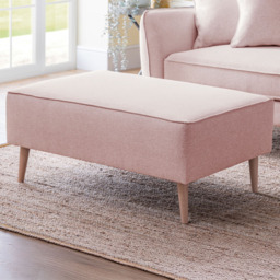 Opry Faro Soft Pink Footstool