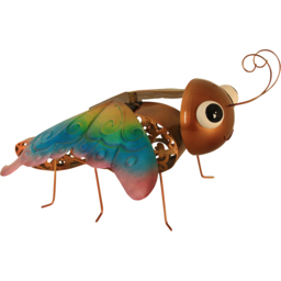 Luxform Solar Powered Metal Butterfly Garden Ornament