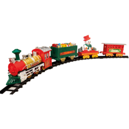 St Helens Battery Operated Music and Light Christmas Train Set - thumbnail 3
