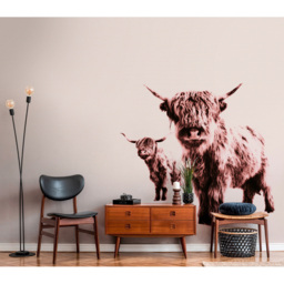 A.S Creation Highland Cows Digital Mural - thumbnail 3