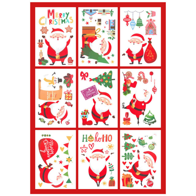 Xmas Haus Window Stickers Christmas Decoration 120 Pack - image 1