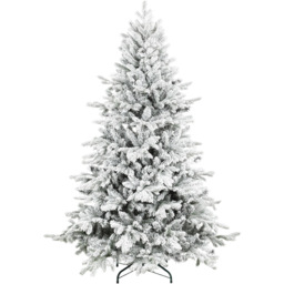 StarBright Snow Flocked Artificial Christmas Tree 6ft - thumbnail 1