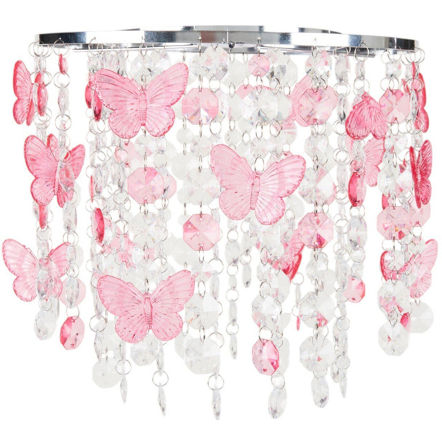 Butterfly Pink Pendant Light - image 1