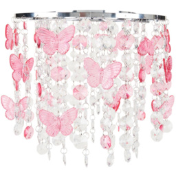 Butterfly Pink Pendant Light - thumbnail 1