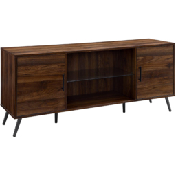Centurion Portobello Luxury Walnut 2 Door 2 Shelf TV Cabinet - thumbnail 3