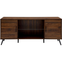 Centurion Portobello Luxury Walnut 2 Door 2 Shelf TV Cabinet - thumbnail 2