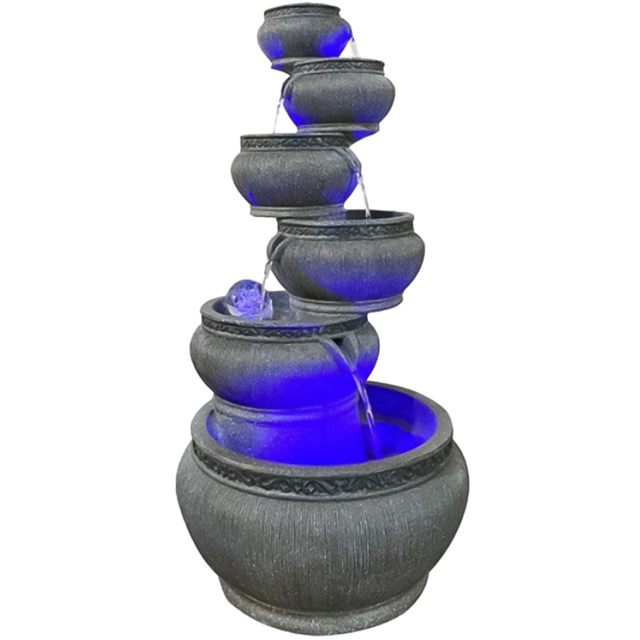 Tranquillity Elysian 6-Tier LED Water Feature