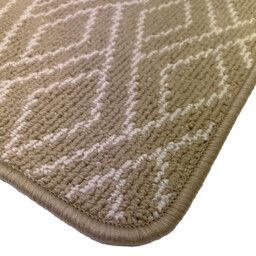 Brown 57 x 150cm Loop Geo Runner - thumbnail 3