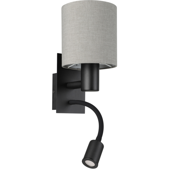 EGLO Pasteri Black LED Wall Light - image 1