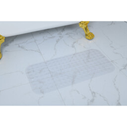 Glacial White Anti-Slip Bath Mat 78 x 38cm - thumbnail 3