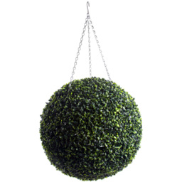 50cm Green Boxwood Topiary Ball - thumbnail 1