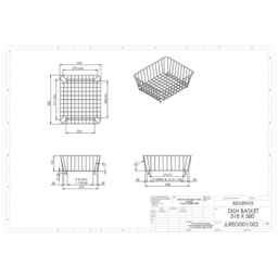 Reginox CWB 15X Wire Basket - thumbnail 3