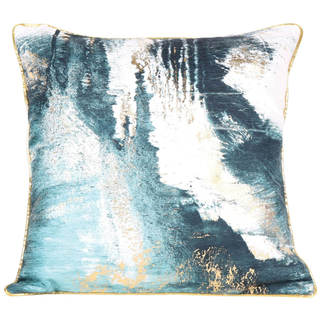 Divante Octavia Blue Abstract Cushion