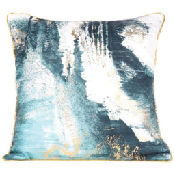 Divante Octavia Blue Abstract Cushion