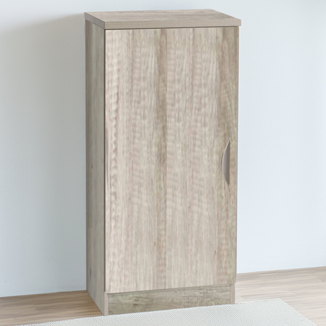 R White Cabinets Single Door Mid Height Grey Nebraska Cupboard - image 1