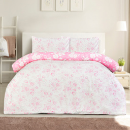 Smart Living Single Floral Toile Duvet Set