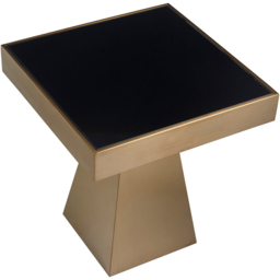 Premier Housewares Carlox Square Gold Side Table - thumbnail 3