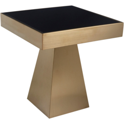 Premier Housewares Carlox Square Gold Side Table - thumbnail 4