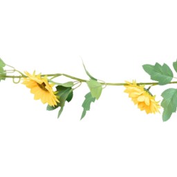 Artificial Bright Sunflower Garland Yellow - thumbnail 4