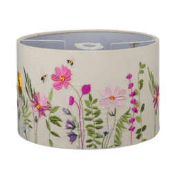 Embroidered Floral Multicolour Shade 30cm - thumbnail 4
