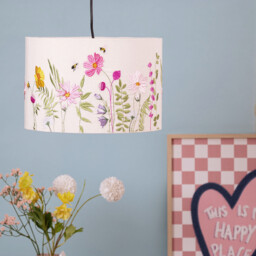 Embroidered Floral Multicolour Shade 30cm - thumbnail 3