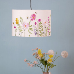 Embroidered Floral Multicolour Shade 30cm - thumbnail 2