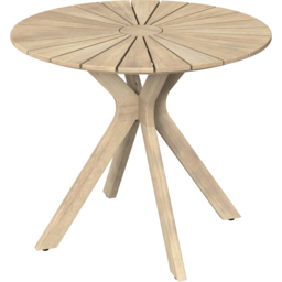 Charles Bentley Acacia and Weave 2 Seater Bistro Set - thumbnail 4