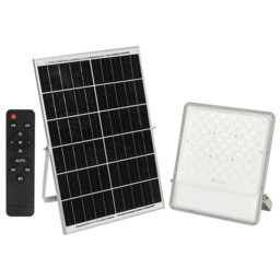 Ener-J 200W LED Floodlight with Solar Panel and Remote - thumbnail 1