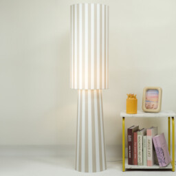 XL Stripe Lamp Natural - thumbnail 2