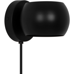 Nordlux Belir Black Wall Light - thumbnail 1