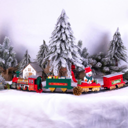 St Helens 3 Carriages Christmas Train Set