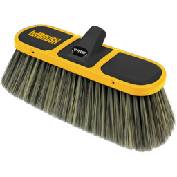 V-TUF tufBRUSH900 Black Car Wash Brush with Rubber Edging - thumbnail 1
