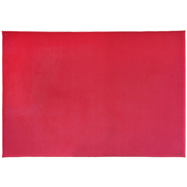 Minimalist Hot Pink Cosy Flannel Rug - image 1