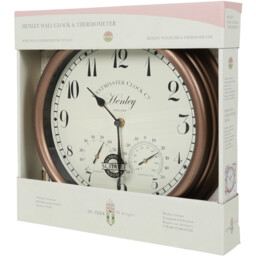Henley Wall Clock and Thermometer - thumbnail 3