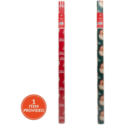 All I Want for Christmas Single Retro Santa Gift Wrap in Assorted Styles - thumbnail 2