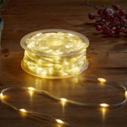 Samuel Alexander Warm White and Multicolour Pre-Lit Two Tone LED Christmas String Light 37.5m - thumbnail 4