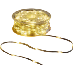 Samuel Alexander Warm White and Multicolour Pre-Lit Two Tone LED Christmas String Light 37.5m - thumbnail 3