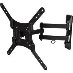 Jet Black 26 to 55 inch Multi Position TV Wall Mount